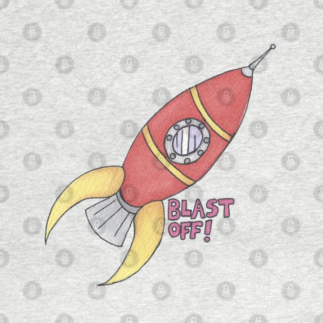 BLAST OFF! Rocket Ship by DILLIGAFM8